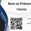 Carte de Visite Avocat Canva Carte de Visite Professionnelle Canva